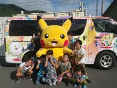 画像ギャラリー No.004のサムネイル画像 / 三陸鉄道南リアス線が運転再開1周年。記念して「ポケモントレイン」が運転に