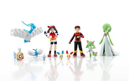 食玩フィギュア「ポケモンスケールワールド」にホウエン地方第2弾が