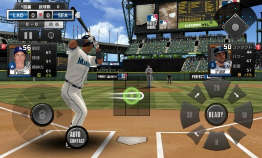 画像ギャラリー No.005のサムネイル画像 / 「MLB パーフェクトイニング」,ほかのプレイヤー達とランキングを競い合える“対戦モード”や,2014年8月4日付けの最新選手データなどが実装