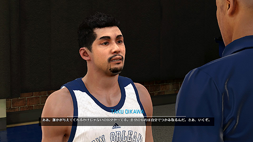 画像集#016のサムネイル/2K Sportsの「NBA 2K15」を体験プレイ。実写さながらのクオリティで表現された選手達のアクションと,NBAを知らなくても楽しめる育成モードなどに注目