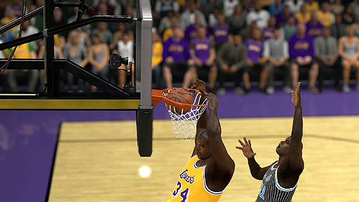 画像集#024のサムネイル/2K Sportsの「NBA 2K15」を体験プレイ。実写さながらのクオリティで表現された選手達のアクションと,NBAを知らなくても楽しめる育成モードなどに注目