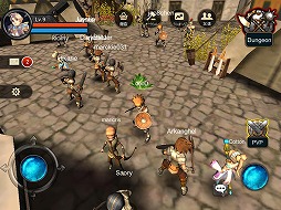 画像ギャラリー No.005のサムネイル画像 / スマホ向けMORPG「ヘブンソード2」がApp Store/Google Playで配信中