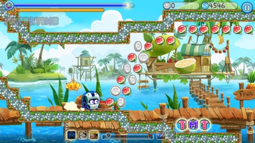 画像集#002のサムネイル/Android版「クロスケの冒険 〜UPDOWN DASH〜」がauスマートパスで配信中