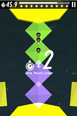 画像ギャラリー No.008のサムネイル画像 / 可愛いチビキャラを対岸に導こう。iOS向けアクションゲーム「マルクロの移動」を紹介する「（ほぼ）日刊スマホゲーム通信」第556回