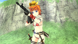 画像集#002のサムネイル/「バレットガールズ」の追加DLC第3弾は10月2日に配信。「お姉チャンバラZ」とのコラボ衣装や紳士のロマンを具現化した「HDKエプロン」など,8種類を用意