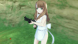 画像集#017のサムネイル/「バレットガールズ」の追加DLC第3弾は10月2日に配信。「お姉チャンバラZ」とのコラボ衣装や紳士のロマンを具現化した「HDKエプロン」など,8種類を用意