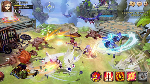 サマナーズウォー Sky Arena を題材にした スマホ向けmmorpgプロジェクトが始動 世界市場で18年上半期に配信予定