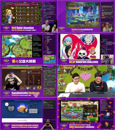 画像ギャラリー No.002のサムネイル画像 / 「サマナーズウォー」,生放送イベント「リレードネーションチャレンジ」の達成を受けた寄付を実施