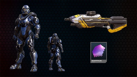 ���������꡼ No.005�Υ���ͥ������ / ��Halo 5��Guardians�פ�ͽ��/���������ŵ���󤬸����ˡ���ŵ�ϥޥ���ץ쥤�ǻ��ѤǤ��륢���ޡ����åȤ����ʤ��ɲ�DLC