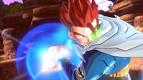 謎の男は未来の超サイヤ人 ドラゴンボール ゼノバース の最新情報が公開に Db世界のすべての歴史を保管した 刻蔵庫 が物語の鍵になる