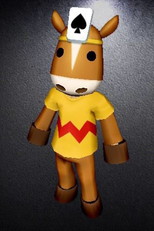 画像ギャラリー No.004のサムネイル画像 / 「ヤンキー魂」と「ソリティ馬」が相互コラボ。ウマが単車でやって来る