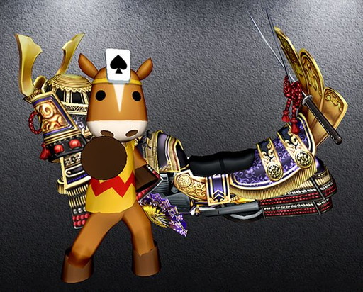 画像ギャラリー No.006のサムネイル画像 / 「ヤンキー魂」と「ソリティ馬」が相互コラボ。ウマが単車でやって来る