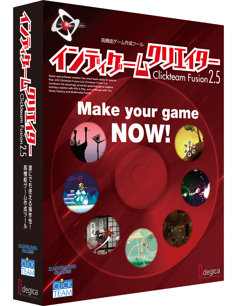 画像集/マウス操作だけでゲームを作れる「Multimedia fusion 2」が大きく進化。「インディゲームクリエイター Clickteam