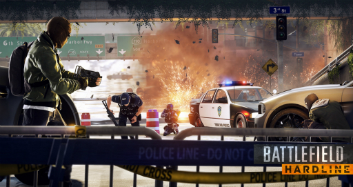 画像集#009のサムネイル/［E3 2014］「Battlefield」シリーズ最新作「Battlefield: Hardline」を一足早くプレイ。クリエイティブディレクターへのインタビューも合わせて紹介