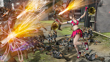 画像集#006のサムネイル/PS4版「戦国無双4」,シェア機能を使った仕掛けやPS3版/PS Vita版プレイヤーに向けたDLCの引き継ぎ情報などが公開