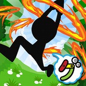 画像集#001のサムネイル/次々と放たれる火の輪をくぐるACT「逆輪投げ」iOS&Androidで配信を開始