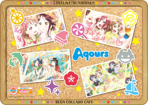 画像ギャラリー No.008のサムネイル画像 / 「セガコラボカフェ ラブライブ!サンシャイン!!」が10月21日より,クラブセガ秋葉原で開催決定