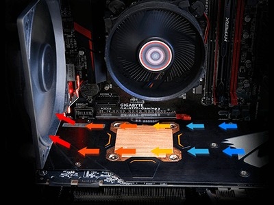 ���������꡼ No.011�Υ���ͥ������ / AORUS�֥��ɤ�WINDFORCE�����顼��ܤ�GIGABYTE��GTX 1080�����ɤ�ȯ��