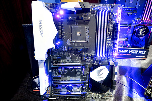 ꡼ No.003Υͥ / GIGABYTERyzenбޡޥܡɤħ⡣顼LEDȽ¤ե浡ǽݥ