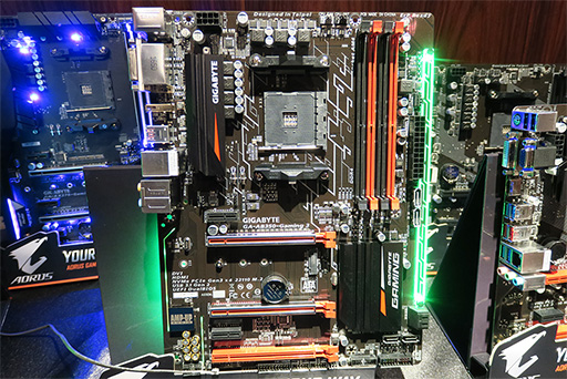 ꡼ No.004Υͥ / GIGABYTERyzenбޡޥܡɤħ⡣顼LEDȽ¤ե浡ǽݥ