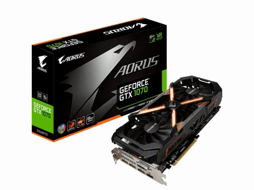 画像ギャラリー No.001のサムネイル画像 / AORUSとG1 Gaming,2つのブランドからそれぞれGIGABYTEのハイスペックGTX 1070カードが登場