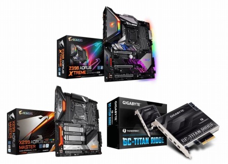 ���������꡼ No.001�Υ���ͥ������ / GIGABYTE��AORUS�֥��ɤΥ����ޡ�����Z390��X299�ޥ����ܡ��ɤ�12��7����ȯ��
