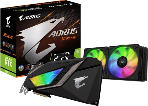 画像ギャラリー No.003のサムネイル画像 / 液冷,簡易液冷+空冷,そして空冷。AORUSブランドのRTX 2080 Tiカード3種が国内発売