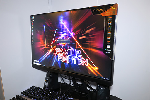 画像ギャラリー No.002のサムネイル画像 / GIGABYTE,ゲーマー向けブランド「AORUS」初の液晶ディスプレイ「AD27QD」を発表。PC用設定ソフトの多機能ぶりが魅力だ