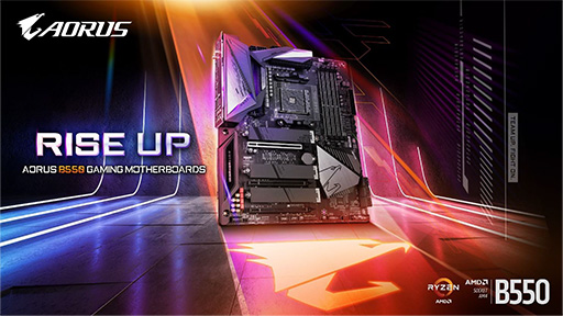 画像ギャラリー No.001のサムネイル画像 / GIGABYTE,国内販売予定のB550搭載ゲーマー向けマザーボードを公開