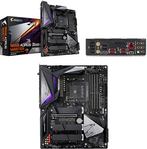 画像ギャラリー No.002のサムネイル画像 / GIGABYTE,国内販売予定のB550搭載ゲーマー向けマザーボードを公開