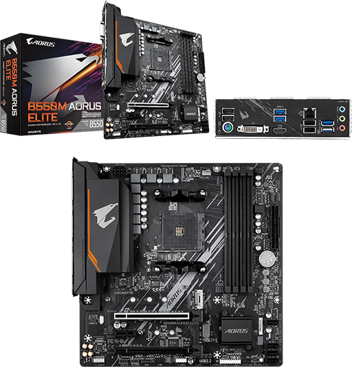 画像ギャラリー No.006のサムネイル画像 / GIGABYTE,国内販売予定のB550搭載ゲーマー向けマザーボードを公開