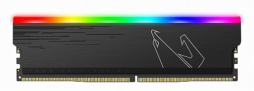 画像集#003のサムネイル/GIGABYTE，DDR4-4400対応を謳う光るゲーマー向けメモリを発売