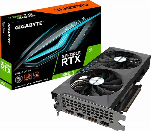 ���������꡼ No.004�Υ���ͥ������ / GIGABYTE��RTX 3060 Ti�����ɤ����4����ȯ�䡣Ĺ����242mm��û��ʥ����ɤ�