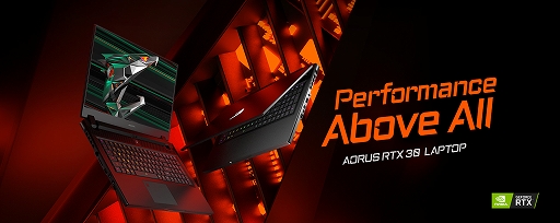画像ギャラリー No.001のサムネイル画像 / GIGABYTE,RTX 30シリーズ搭載のゲームノートPC「AORUS 15G」と「AORUS 17G」を発売