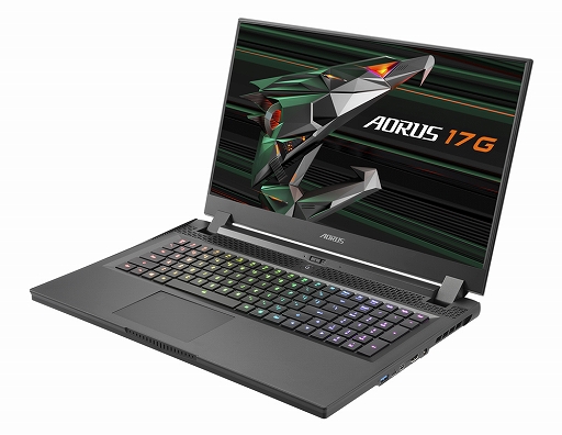 画像ギャラリー No.003のサムネイル画像 / GIGABYTE,RTX 30シリーズ搭載のゲームノートPC「AORUS 15G」と「AORUS 17G」を発売