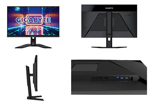 画像ギャラリー No.005のサムネイル画像 / GIGABYTE,ゲーマー向け液晶ディスプレイ計5製品を国内発売。PC切換器機能搭載の27インチモデルが目玉