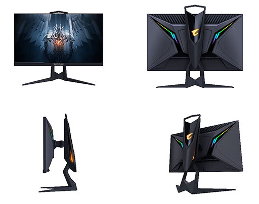 画像ギャラリー No.008のサムネイル画像 / GIGABYTE,ゲーマー向け液晶ディスプレイ計5製品を国内発売。PC切換器機能搭載の27インチモデルが目玉