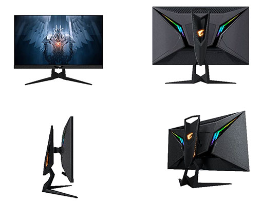 画像ギャラリー No.011のサムネイル画像 / GIGABYTE,ゲーマー向け液晶ディスプレイ計5製品を国内発売。PC切換器機能搭載の27インチモデルが目玉