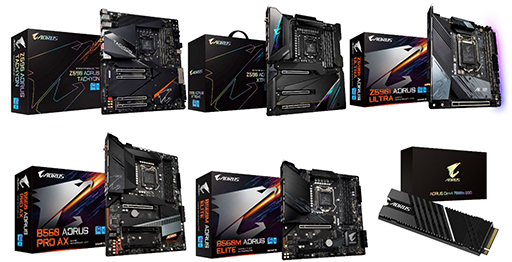 ���������꡼ No.001�Υ���ͥ������ / GIGABYTE����Intel Z590��B560��ܥ����ޡ������ޥ�����ȯ���