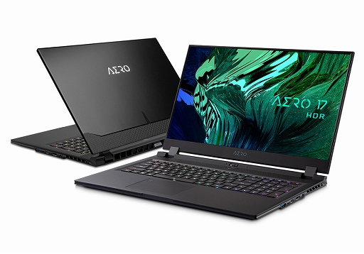 ���������꡼ No.002�Υ���ͥ������ / GIGABYTE��RTX 3070��Tiger Lake-H��ܤ�17.3��������Ρ���PC��ȯ��