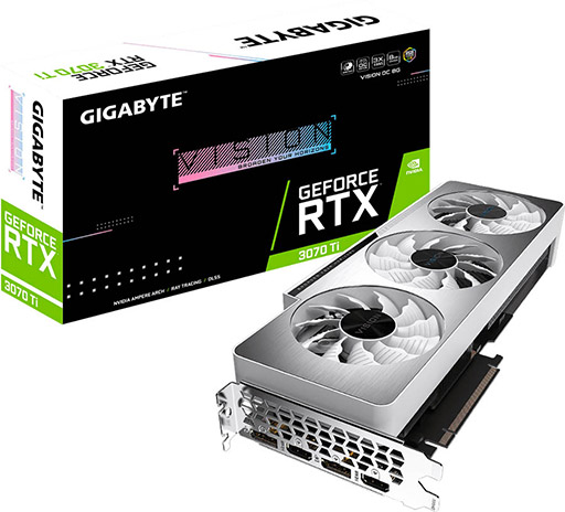 画像ギャラリー No.003のサムネイル画像 / RTX 3070 Ti搭載のGIGABYTE製グラフィックスカード計3製品が発売