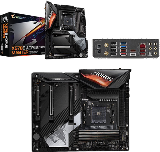 ���������꡼ No.002�Υ���ͥ������ / GIGABYTE��X570��ܤΥ����ޡ�����ATX�ޥ����ܡ��ɷ�2���ʤ�ȯ��