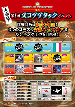 画像集#003のサムネイル/「グルーヴコースター EX」ver1.52が10月15日より稼働開始