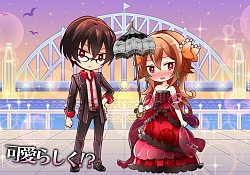 画像集#007のサムネイル/女性向けSLG「ごくメン!〜お嬢な俺とイケメンマフィア〜」の配信がスタート