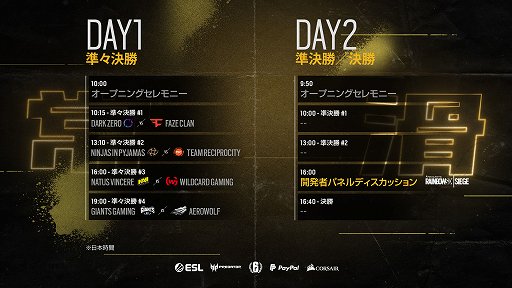 レインボーシックス シージ プロリーグ シーズン10ファイナルのトレイラーやスケジュールが公開