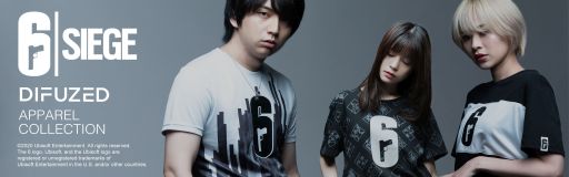 画像ギャラリー No.001のサムネイル画像 / 「レインボーシックス シージ」のオフィシャルライセンスを取得したTシャツなどが登場。第1弾は10月16日,第2弾は10月30日に発売決定