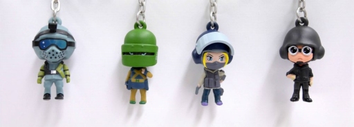 画像ギャラリー No.001のサムネイル画像 / 「レインボーシックス シージ アドバンスエディション」の販売店別予約特典が公開。チビキーホルダーの予約を開始