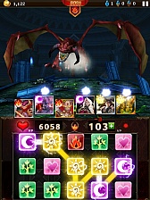 画像集#021のサムネイル/ゲームロフトの新作パズルRPG「ダンジョン・ジェム」。戦略/戦術性を高めたバトルのプレイフィールをレポート