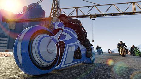 Gtaオンライン に新たな敵対モード デッドライン が登場 トロン ライクな超速バイク ナガサキ ショータロー で駆け抜ける