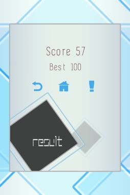 画像集#004のサムネイル/迫りくるブロックをタップでよけて進むミニゲーム「splitz」が配信を開始